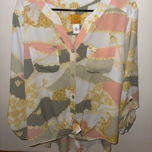 Ruby Rd. Women's Multicolor Blouse